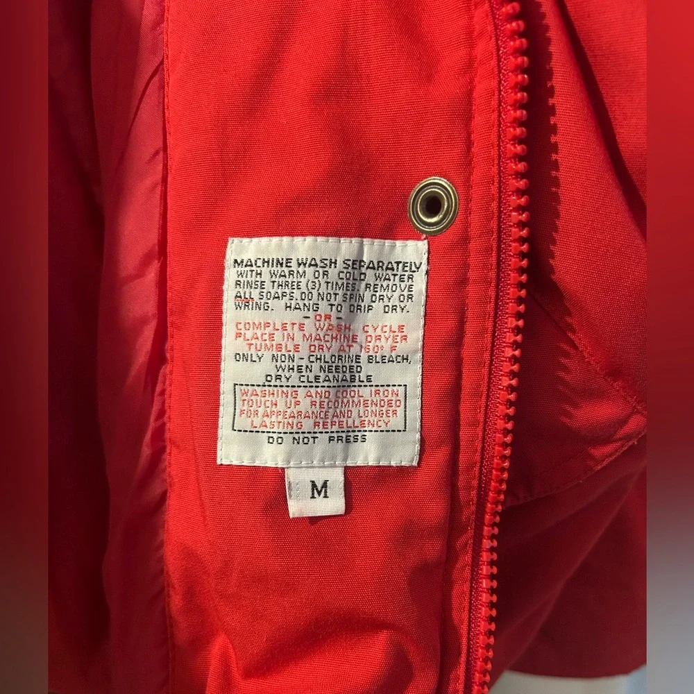 London Fog Red Field Jacket - Picture 5 of 14